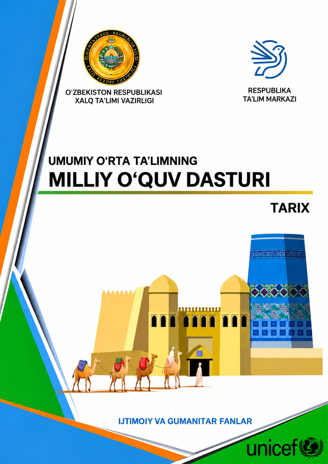 10-11-sinf Jahon tarixi va O‘zbekiston tarixi fani bo'yicha o'quv dasturi