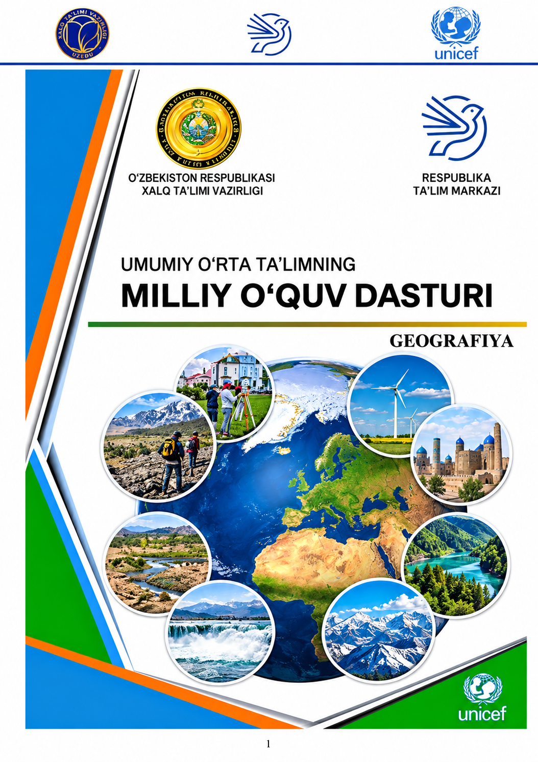 10-sinf Geografiya fani bo'yicha o'quv dasturi